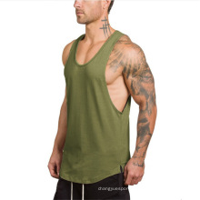 Sleeveless T-shirt Bodybuilding Workout Tank Tops Gym Vest for Men